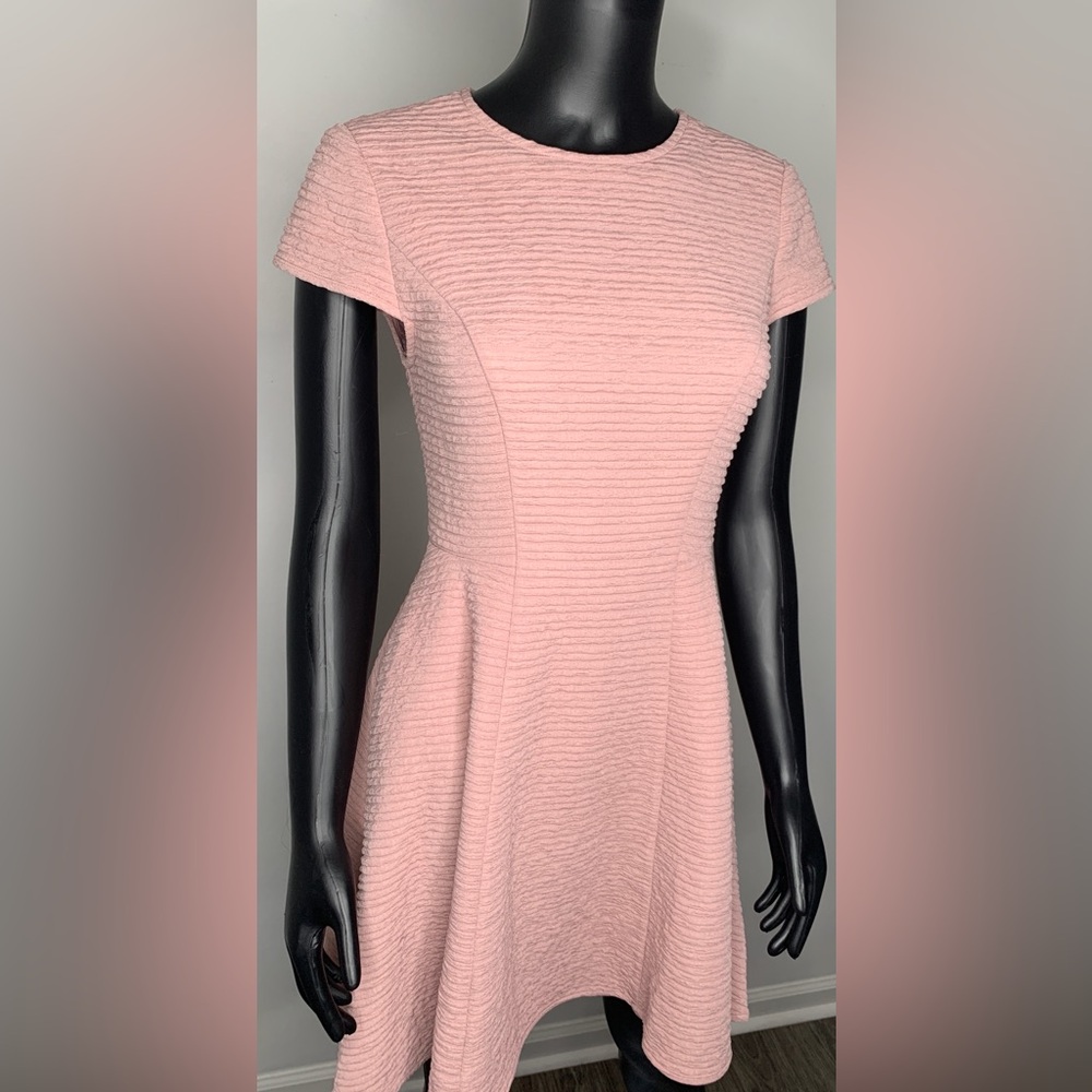 Ted Baker Nude Pink Textured Dress